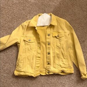 GAP Mustard Denim Jacket